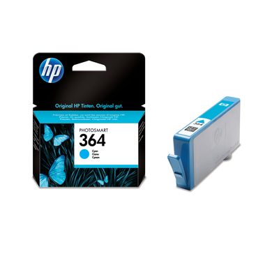 HP, HP Tintenpatrone 364 cyan CB318EE PhotoSmart D5460 300 Seiten