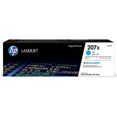 HP, HP Toner-Modul 207X cyan W2211X CLJ Pro M255/282/283 2450 S.