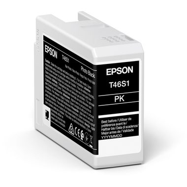 Epson, EPSON Tintenpatrone photo schwarz T46S100 SureColor SC-P700 26ml