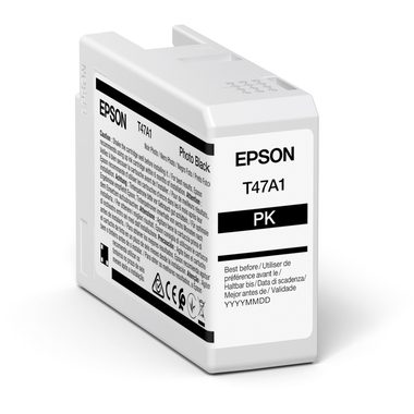 Epson, EPSON Tintenpatrone photo schwarz T47A100 SureColor SC-P900 50ml
