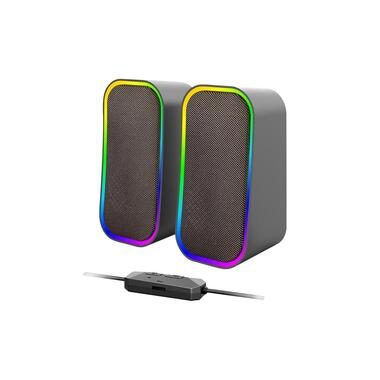 speedlink, SPEEDLINK TOKEN Gaming Speaker SL-810008-BK RGB, Stereo, Black