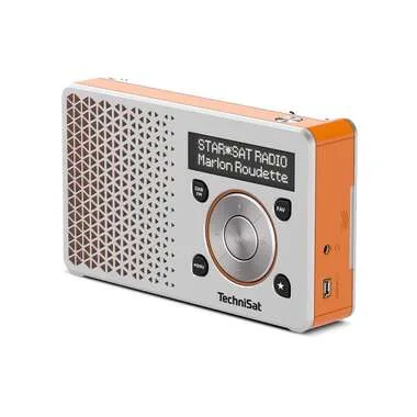 TechniSat, TechniSat Digitalradio (DAB+) "1 Orange" ( Digitalradio (DAB+)  FM-Tuner )