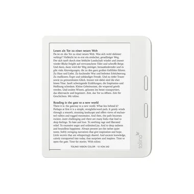 Tolino, Tolino E-Book "Reader Vision Color" ( / 7 ″) Beleuchtung)