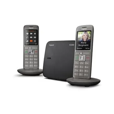 Gigaset, Gigaset Schnurloses DECT-Telefon "CL660 Duo" ( )