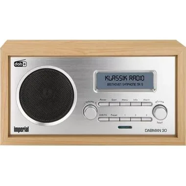 Imperial, IMPERIAL Digitalradio (DAB+) "Dabman 30 Braun" ( Digitalradio (DAB+)  FM-Tuner )