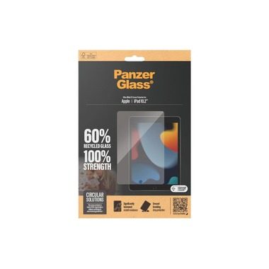 Care By Panzerglass, CARE by PanzerGlass Displayschutzglas "Ultra-Wide Fit Screen Protection" für Apple iPad 10.2 Displayschutzfolie, Schutzfolie, Bildschirmschutz, kratz- & stossfest
