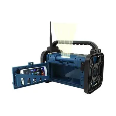 soundmaster, Soundmaster Baustellenradio "DAB85BL" ( Digitalradio (DAB+)  FM-Tuner )
