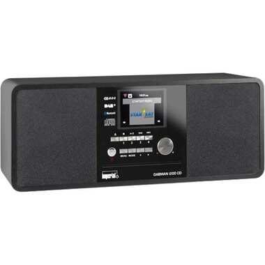 Imperial, IMPERIAL Internet-Radio "Dabman i200 CD Schwarz" (CD  WLAN Digitalradio (DAB+)  FM-Tuner  Internetradio )