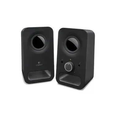 Logitech, Logitech PC-Lautsprecher Z150 Schwarz 2 Stück