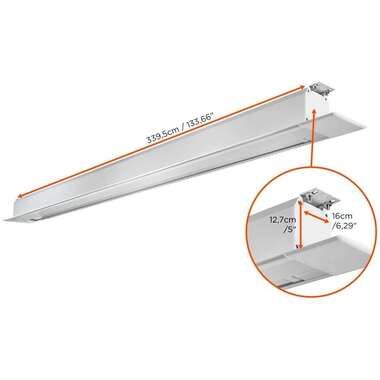 Celexon, Celexon Deckeneinbauleinwand "Motor Professional Plus 300x169cm"