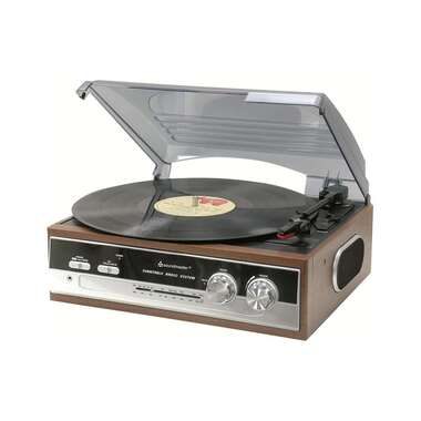 soundmaster, Soundmaster Stereoanlage "PL186H Braun" ( FM-Tuner )