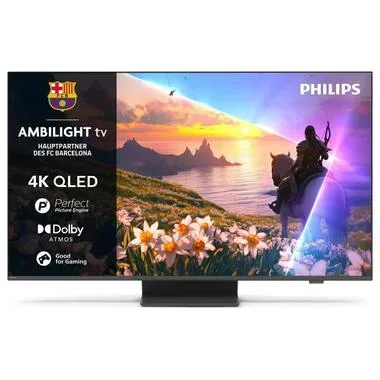 Philips, PHILIPS 43PUS8600/12 TV (Flat, 43 / 108 cm, UHD 4K, Smart TV, Ambilight, Titan OS)