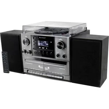 soundmaster, Soundmaster Stereoanlage "MCD5600 Grau" ( Digitalradio (DAB+)  FM-Tuner )