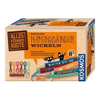 Kosmos Bastelbox Namensbänder wickeln