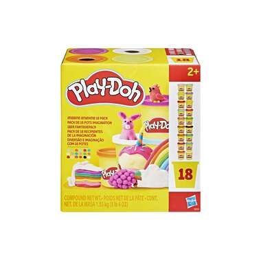 Play-Doh - 18er Pack Knete Fantasie, Multicolor