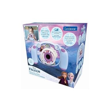 LEXIBOOK, LEXIBOOK Disney Die Eiskönigin Kinderkamera mit Foto- und Videofunktion