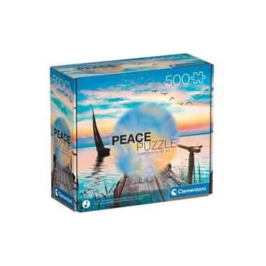 Clementoni, Clementoni - Puzzle Peaceful Wind 500tlg., Multicolor