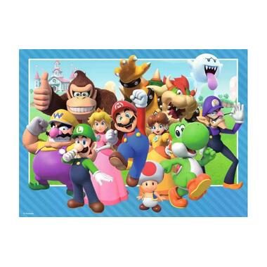 Ravensburger Verlag GmbH, Kinderpuzzle 100 XXL Teile - Nintendo Super Mario - Los geht's!