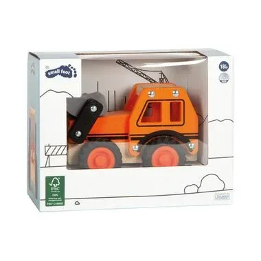 small foot Baustellenfahrzeug Bagger