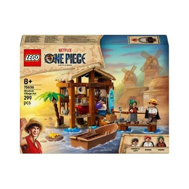 LEGO, LEGO® Konstruktionsspielsteine »Hütte im Windmühlendorf 75636«, (299 St.)