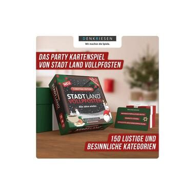 D&R Denkriesen GmbH, STADT LAND VOLLPFOSTEN® - Das Kartenspiel ? Christmas Edition - "Alle Jahre wieder."