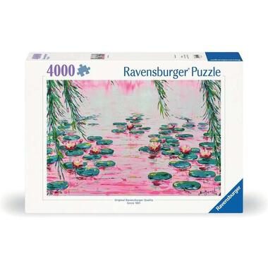 Ravensburger, Ravensburger Puzzle »Pink Water Lilies«, (4000 tlg.)