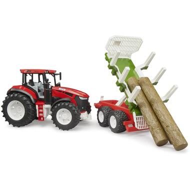 Bruder, Bruder® Spielzeug-LKW »Track Builder ROADMAX mit Rückeanhänger«
