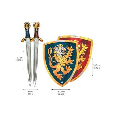 Liontouch, Liontouch Ritter-Set Blau/Rot