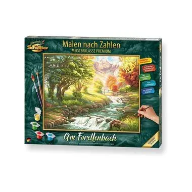 Schipper Malen nach Zahlen Forellenbach