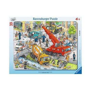 Ravensburger Verlag GmbH, Rahmenpuzzle Ravensburger Puzzle Rettungseinsatz 39 Teile