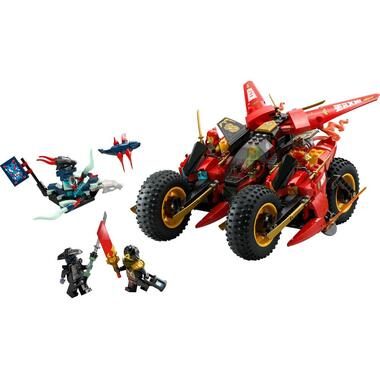 LEGO, LEGO® Spielbausteine »Ninjago Ninja-Actionflitzer 71844«, (561 St.)