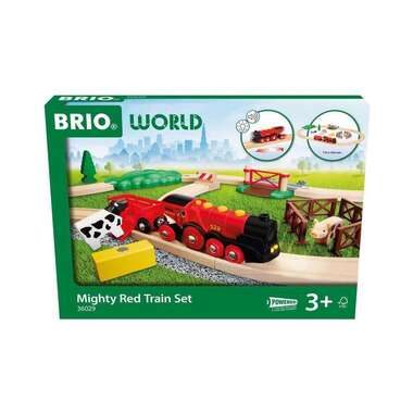 BRIO, World Rote Lola Bauernhof Zugset, Bahn