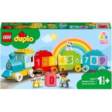 LEGO, 10954 DUPLO Zahlenzug - Zählen lernen, Konstruktionsspielzeug