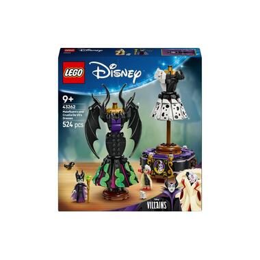 LEGO Disney, Lego® ? Disney 43262 Bösewichte Die Kleider von Malefiz und Cruella De Vil ab 9 Jahren