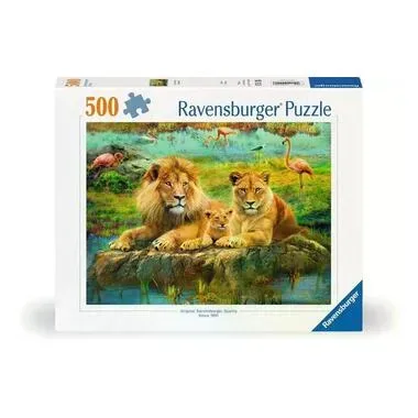 Ravensburger Puzzle Löwen in der Savanne