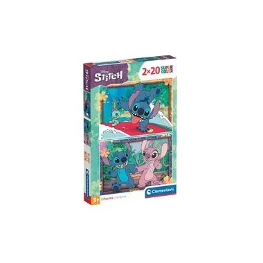 Clementoni, CLEMENTONI Puzzle STITCH mehrfarbig
