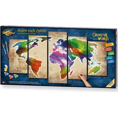 Schipper Malen nach Zahlen Colorful World