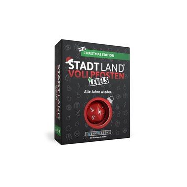 Denkriesen Stadt Land Vollpfosten – Levels Christmas Edition (d)