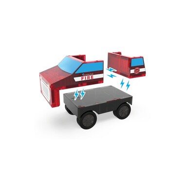 undefined, Steinbaukasten »Magna-Tiles Fire Rescue 27 Teile«