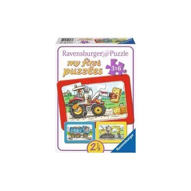 Ravensburger Bagger,Traktor und Kipplader