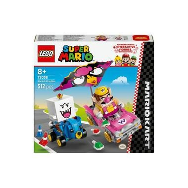 LEGO, LEGO® Spielbausteine »LEGO® Mario Kart Wario und König Buu Huu 72038«, (512 St.)