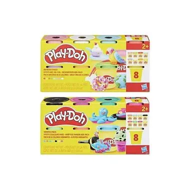 Play-Doh Knetmasse Play-Doh 8-er Pack assortiert