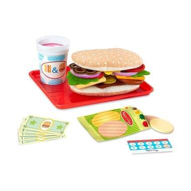 Spinmaster Melissa und Doug Sandwichtheke Holzspielset