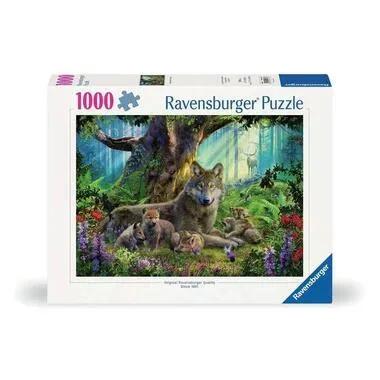 Ravensburger - Wölfe im Wald, 1000 Teile, Multicolor