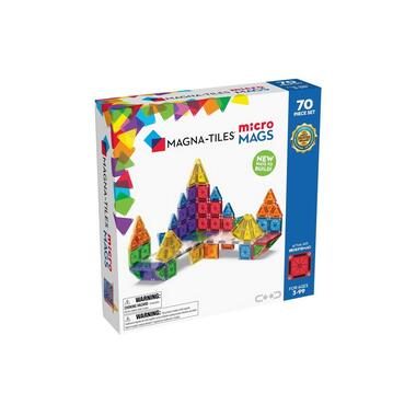 Magna-Tiles, Magna-Tiles Bausteinmodell microMAGS Deluxe 70-teilig
