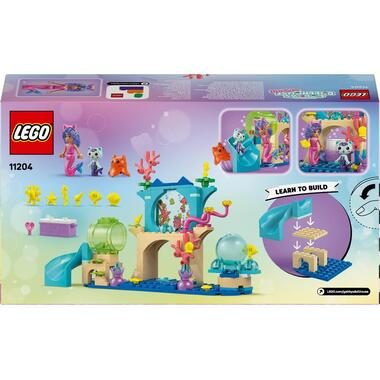 LEGO, LEGO® Spielbausteine »LEGO® Gabby's Dollhouse Meerjungfrau Aquarium Abenteuer 11204«, (103 St.)