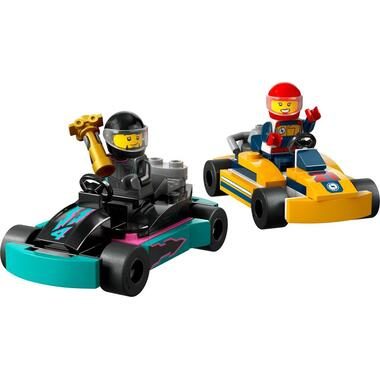 LEGO, 60400 Go-Karts mit Rennfahrern Multicolor