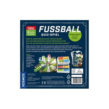 Kosmos Kinderspiel Kicker Kids Fussball-Quiz -DE-
