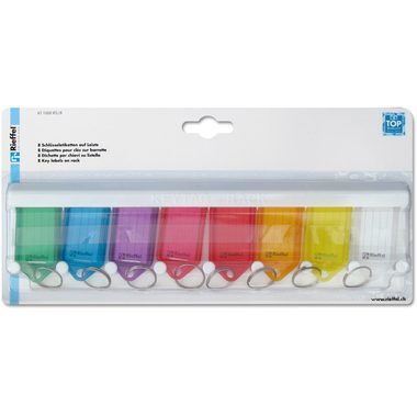 RIEFFEL, RIEFFEL Schl&uuml;sselleiste KT1000RTL/8 38x22mm 8 St&uuml;ck