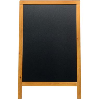 SECURIT, SECURIT Gehwegtafel m. Holzrahmen SBDW-TE-85 Holz 85x54.5x44cm